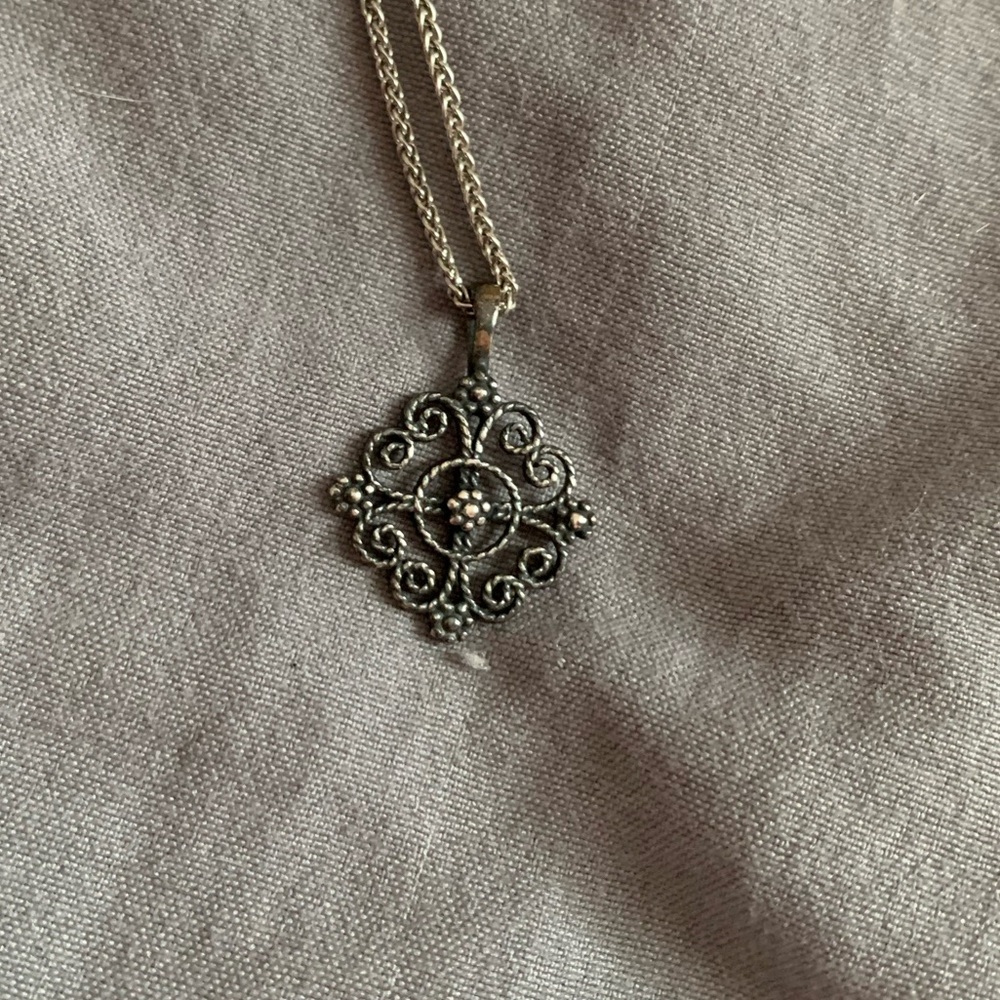 James Avery Lacy Cross Necklace - Retired Design